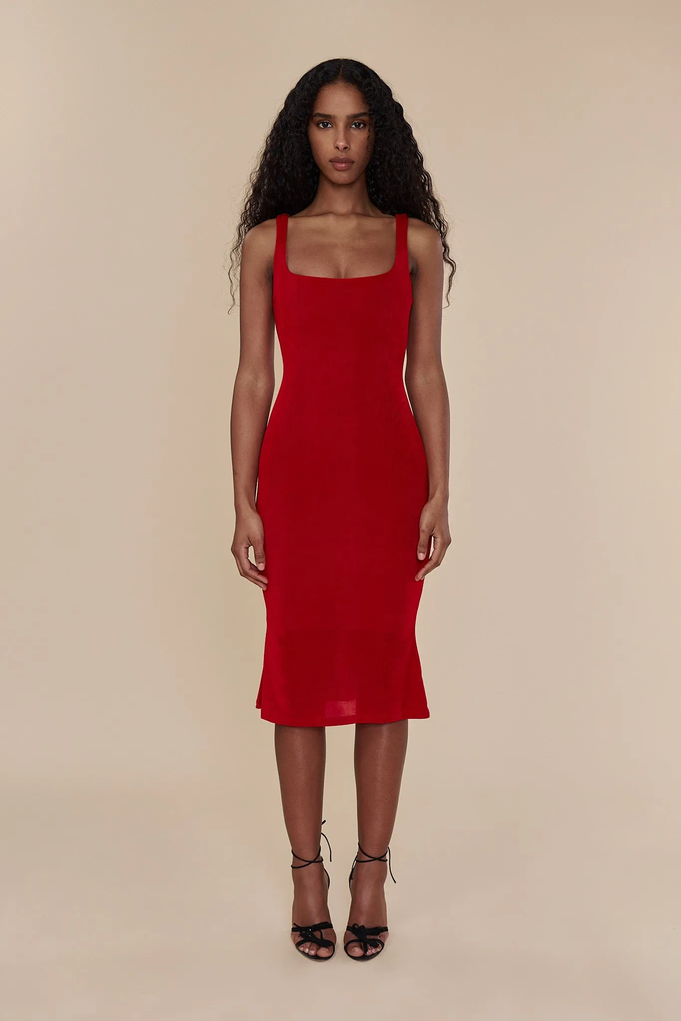 Supermodel Dress in Cherry sold by Mirror Palais