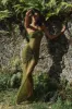 The Starlite Dress Emerald (Pre Order) sold by Mirror Palais
