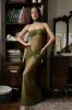 The Starlite Dress Emerald (Pre Order) sold by Mirror Palais
