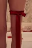 Forever Yours Garter Scarlet sold by Mirror Palais