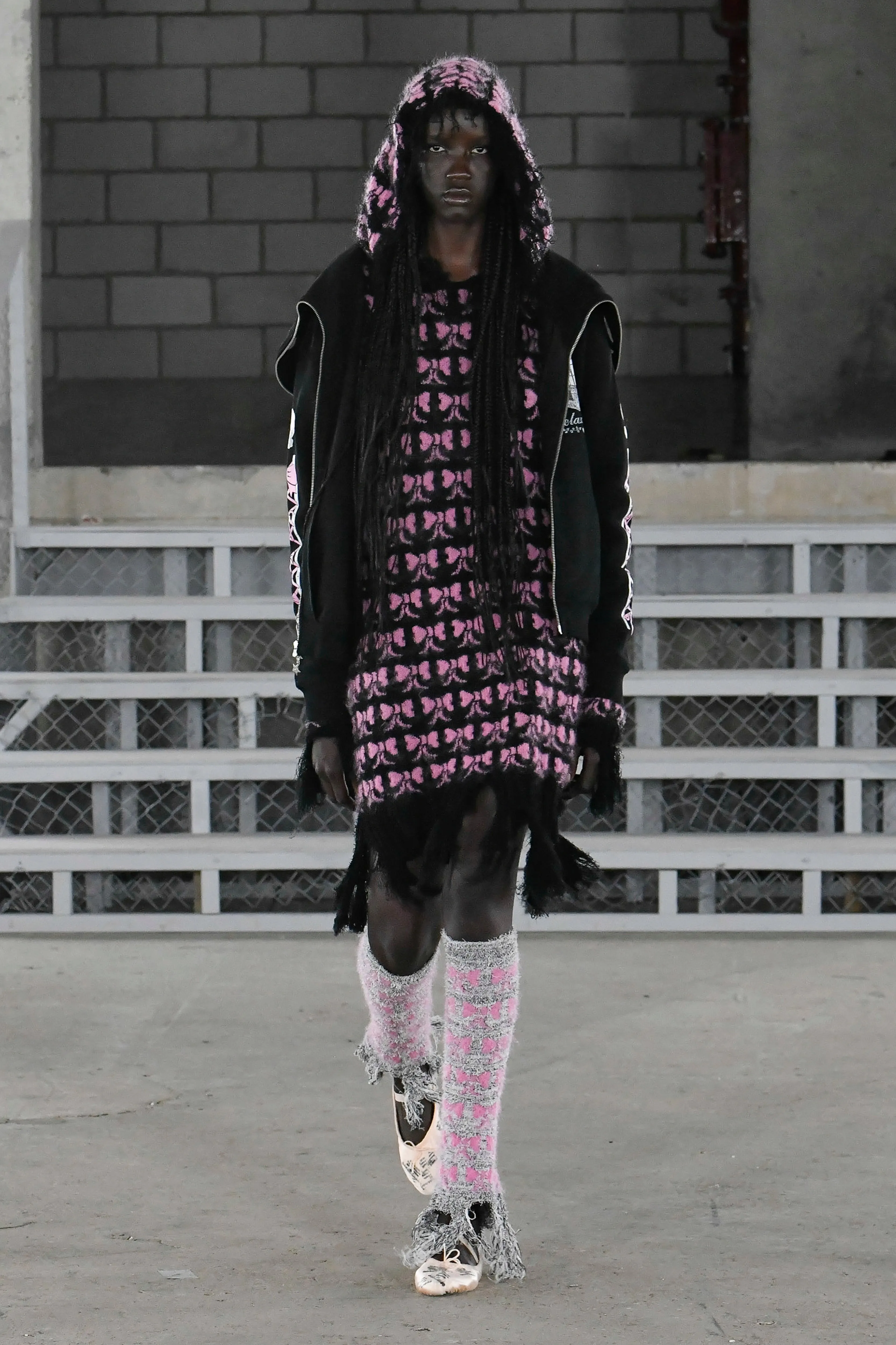 DREAMLESS BUTTERFLY HOODIE - BLACK & PINK sold by Ashley Williams product image thumbnail 3