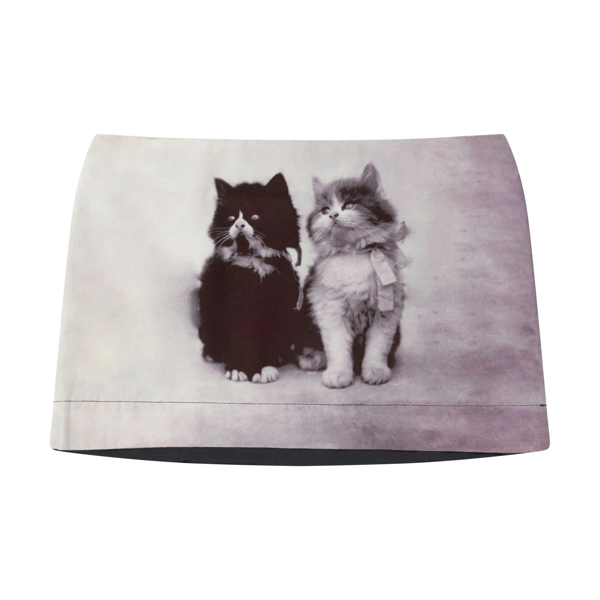 TWO KITTENS MINI SKIRT sold by Ashley Williams