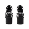 STUDDED IRIS HEELS  BLACK sold by Ashley Williams