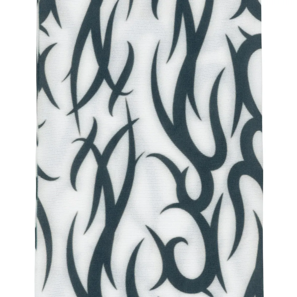 BLACK AND WHITE TATTOO TIGHTS sold by Ashley Williams product image thumbnail 4