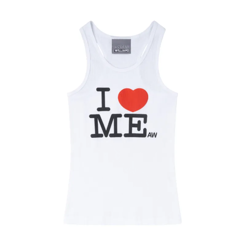 I HEART ME VEST made by Ashley Williams