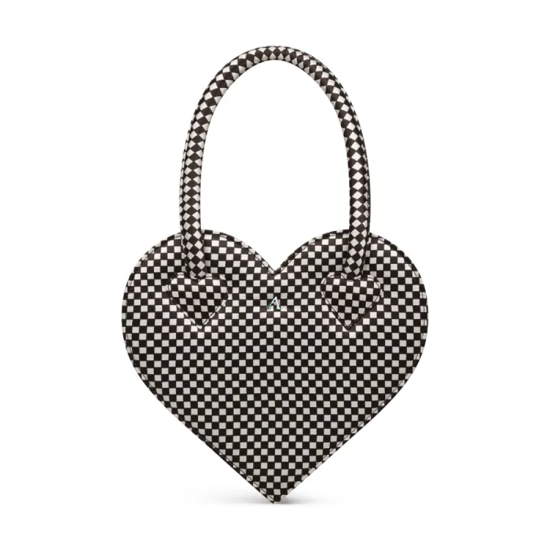 CHECKERBOARD HEART HANDBAG sold by Ashley Williams