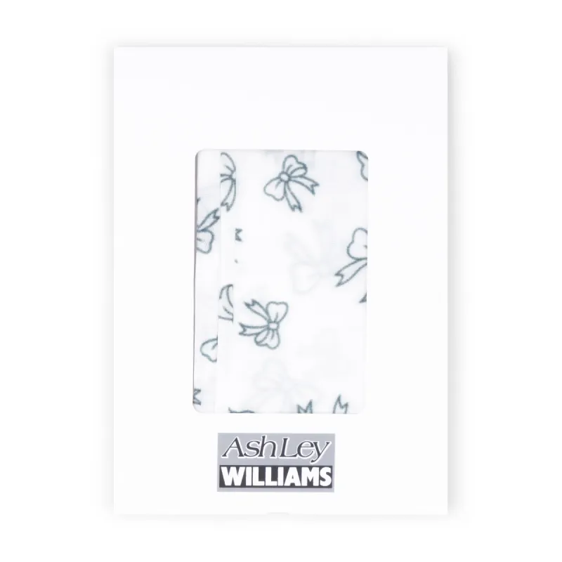 BOW TIGHTS - WHITE sold by Ashley Williams