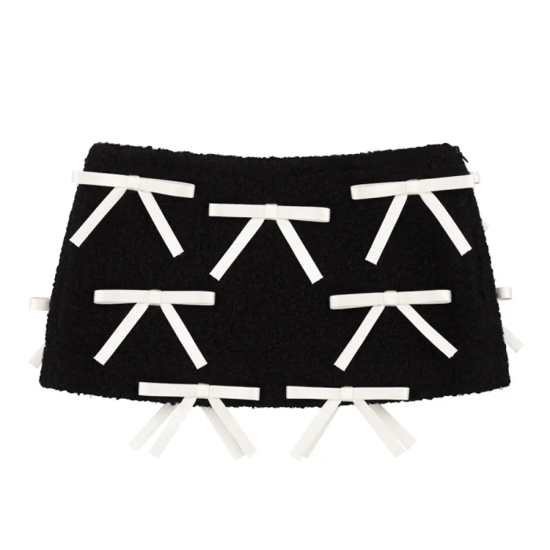 GABRIELLE SKIRT WHITE BOWS sold by Ashley Williams