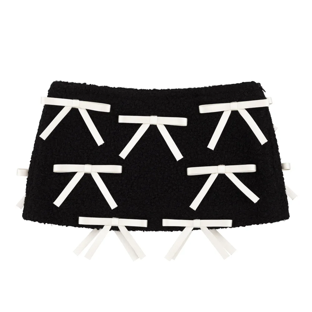 GABRIELLE SKIRT WHITE BOWS sold by Ashley Williams