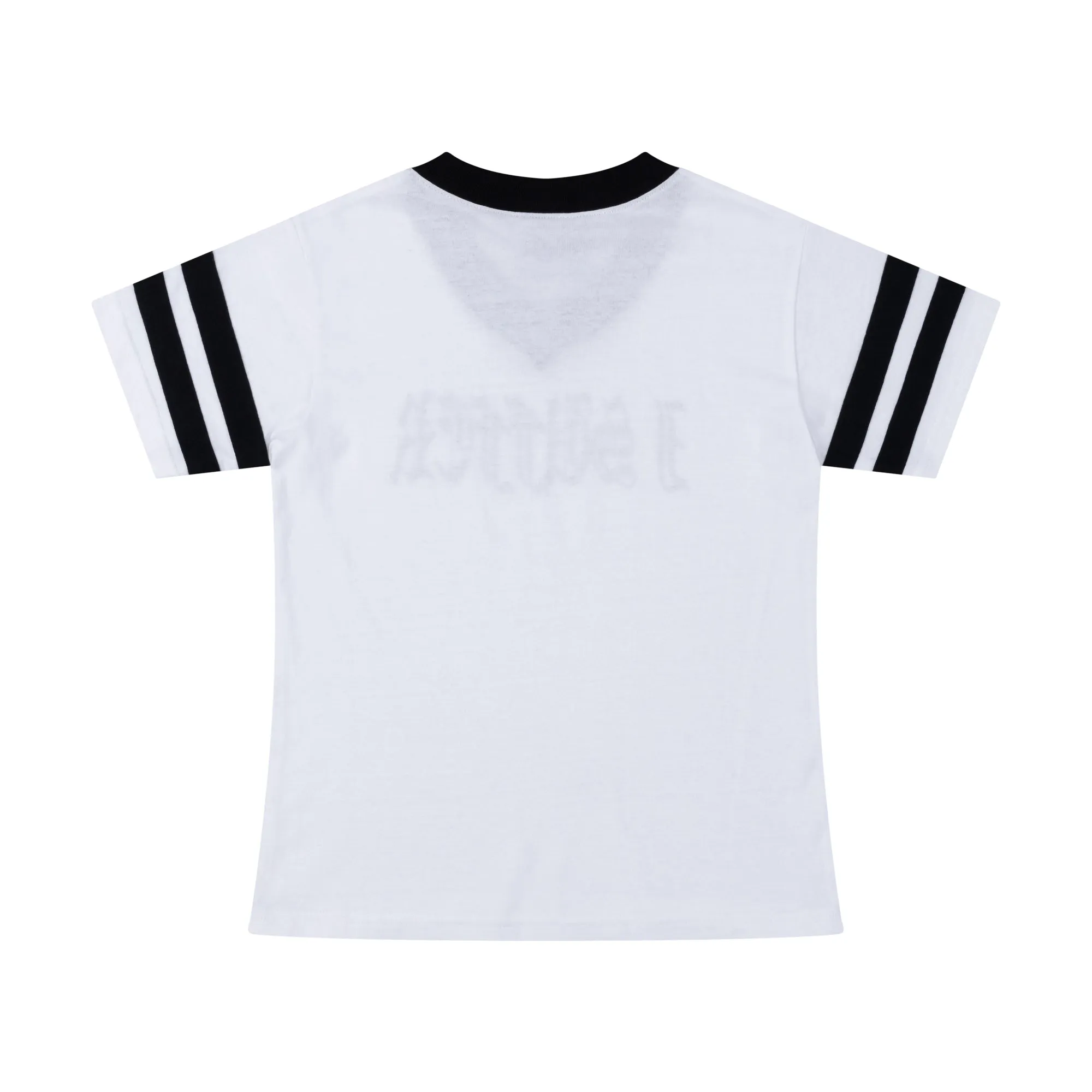 I SUFFER VARSITY T-SHIRT sold by Ashley Williams product image thumbnail 4