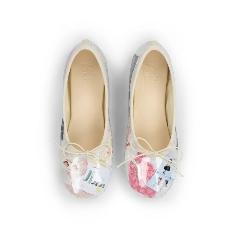 TRASH MELODY FLATS made by Ashley Williams