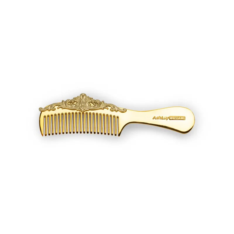GOLD FILIGREE COMB HAIR CLIP sold by Ashley Williams