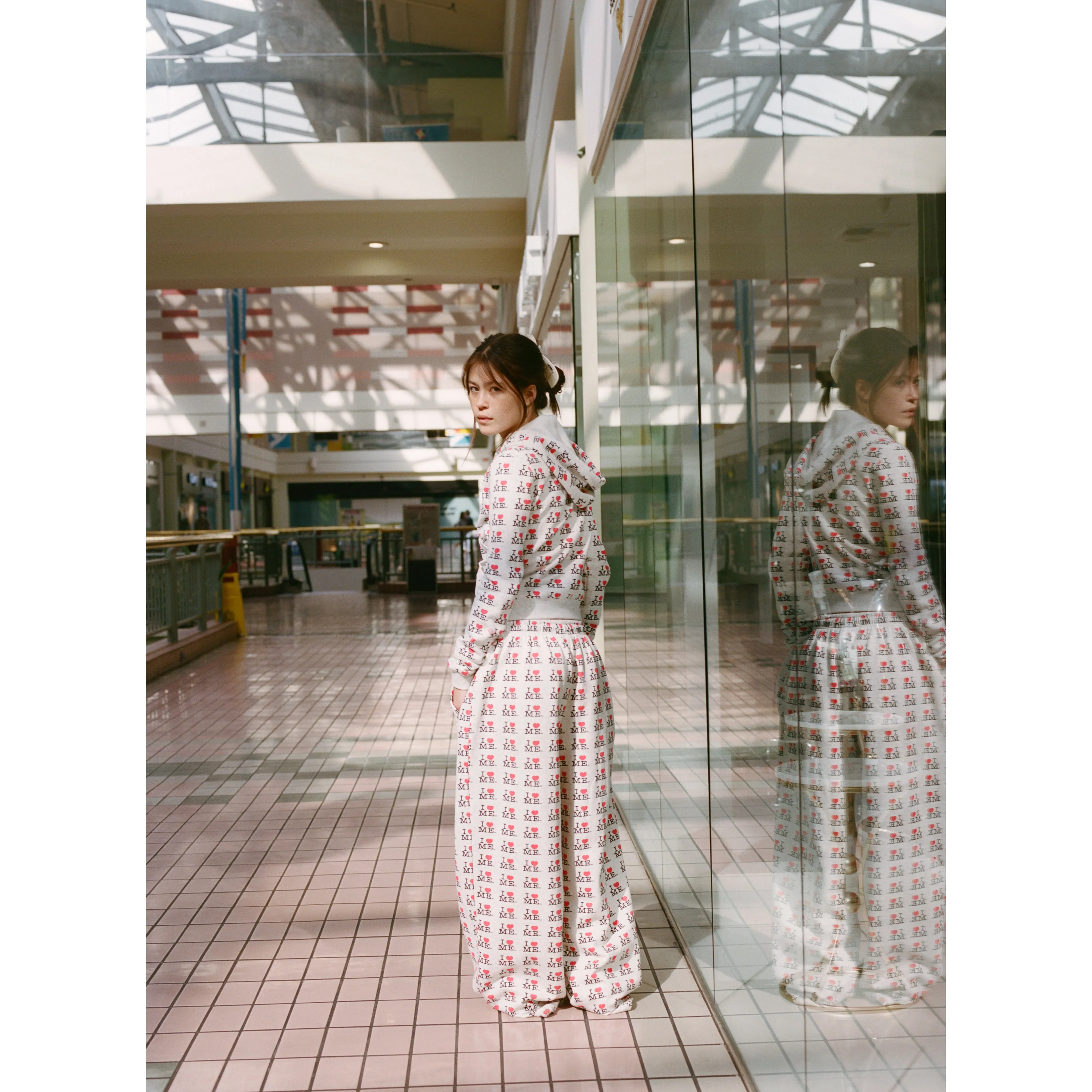 PRE ORDER - GREY I HEART ME JOGGERS sold by Ashley Williams product image thumbnail 2