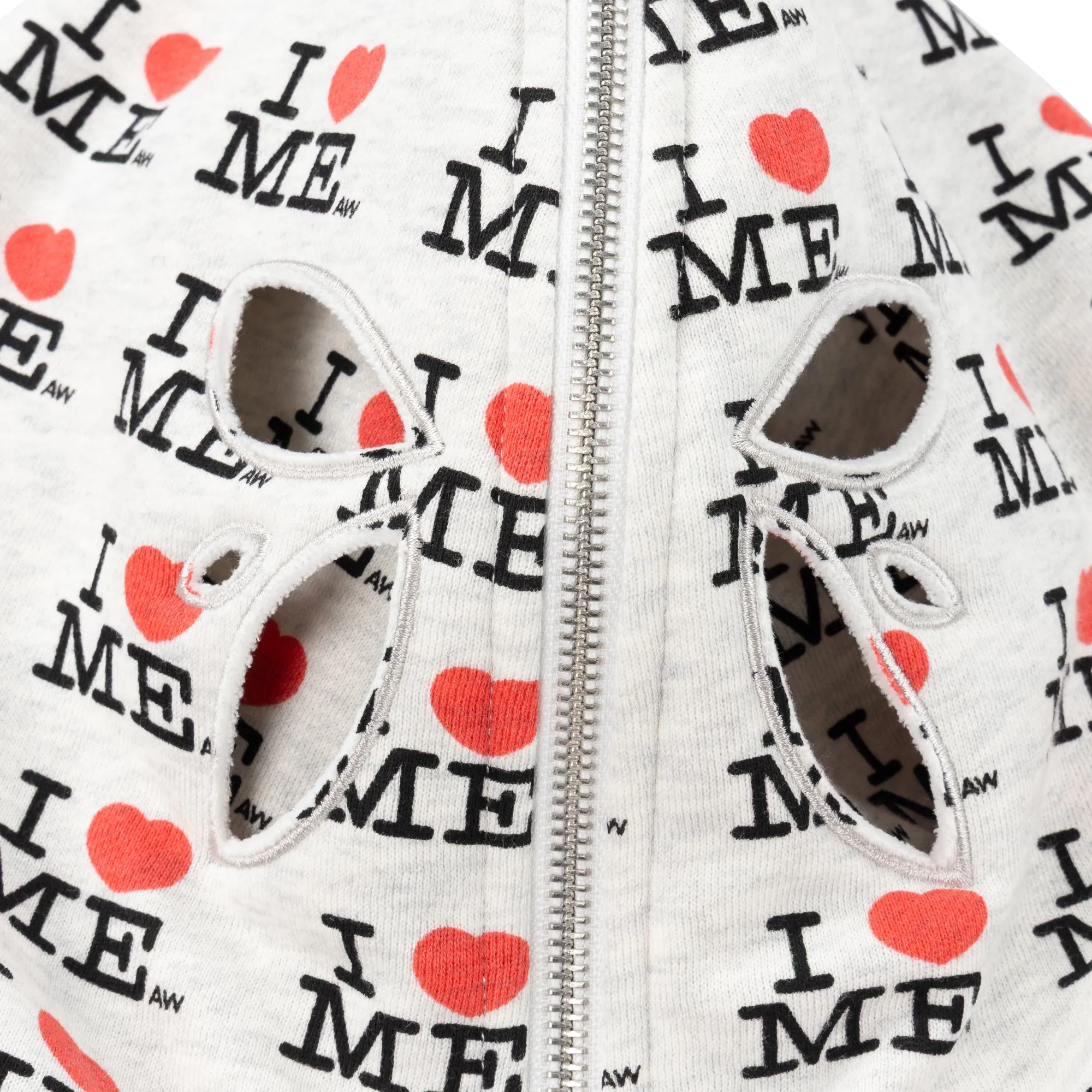 GREY I HEART ME BUTTERFLY HOODIE sold by Ashley Williams product image thumbnail 5