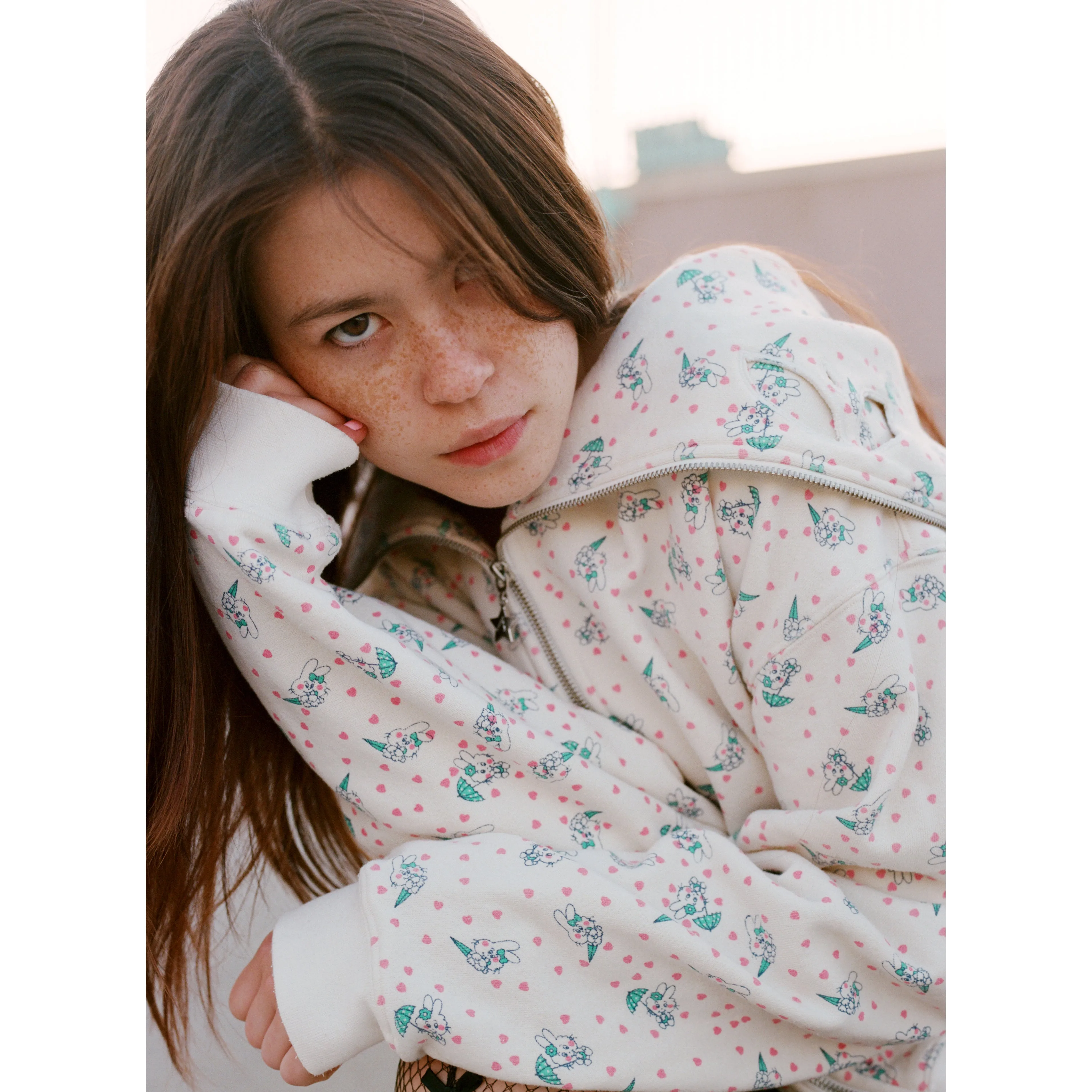 BUNNY BUTTERFLY HOODIE sold by Ashley Williams product image thumbnail 2