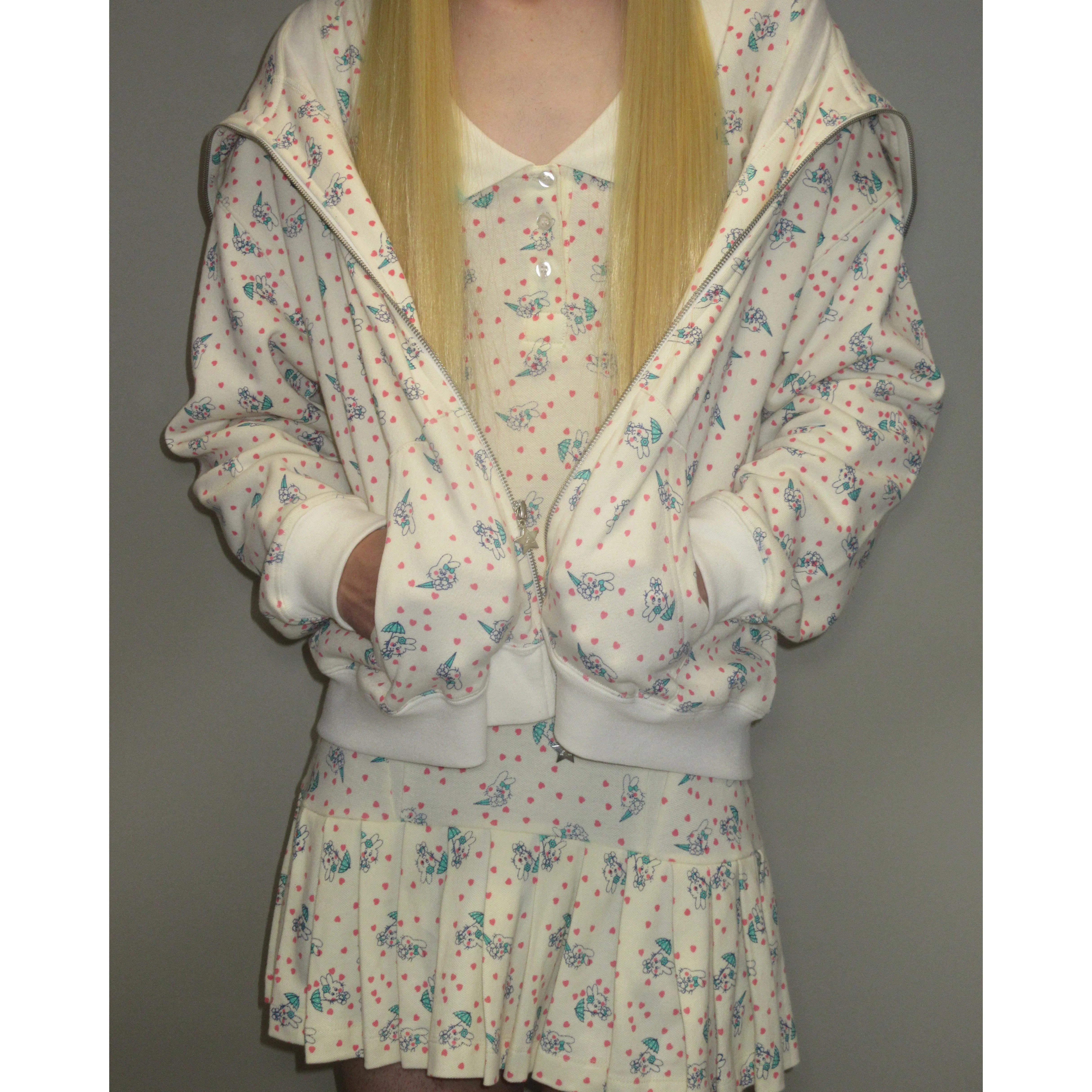 BUNNY BUTTERFLY HOODIE sold by Ashley Williams product image thumbnail 3
