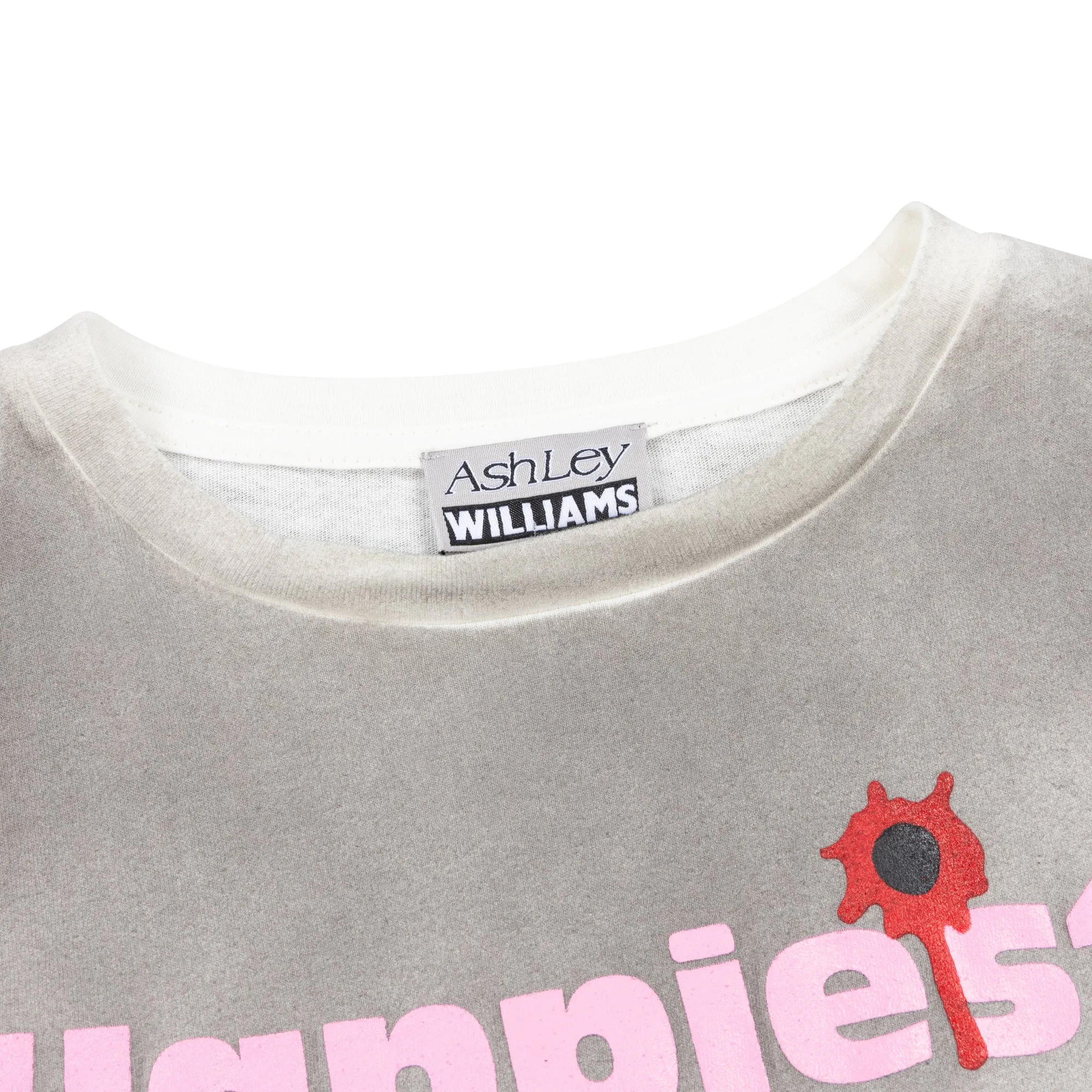 HAPPY CROPPED T-SHIRT sold by Ashley Williams product image thumbnail 3