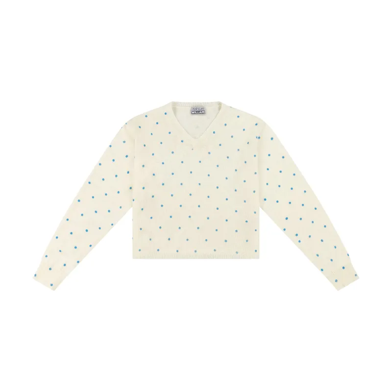 MOLLY KNIT JUMPER - POLKA DOTS sold by Ashley Williams
