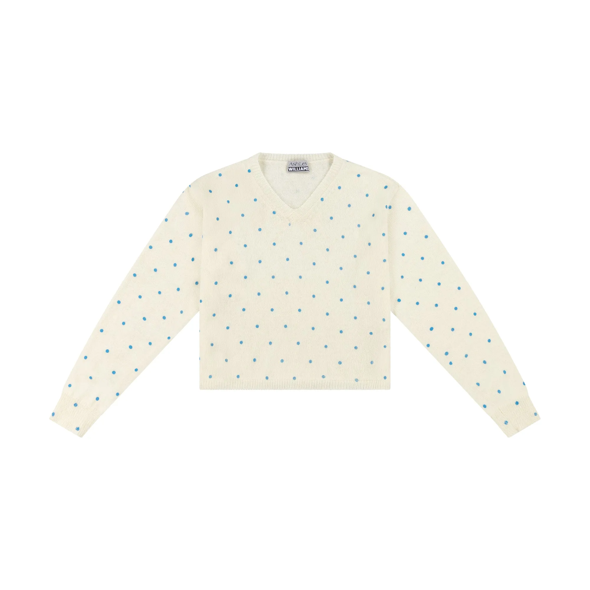 MOLLY KNIT JUMPER - POLKA DOTS sold by Ashley Williams