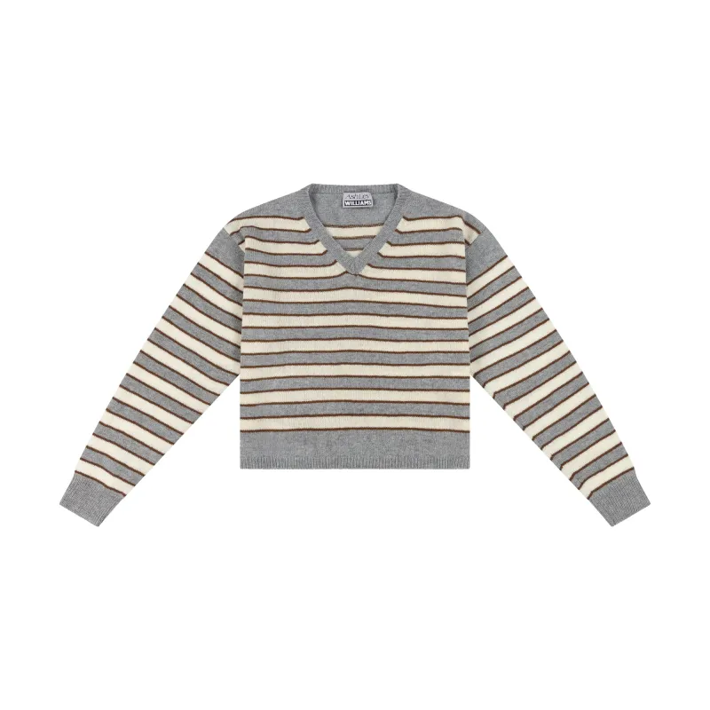 MOLLY KNIT JUMPER - STRIPE sold by Ashley Williams