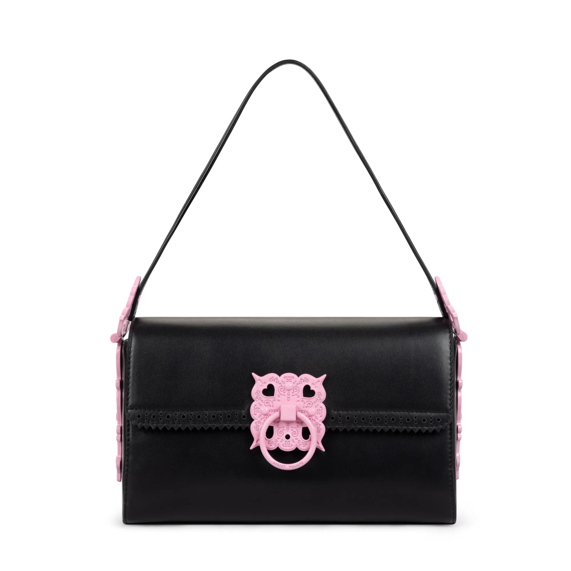 BLACK LOCK HANDBAG sold by Ashley Williams