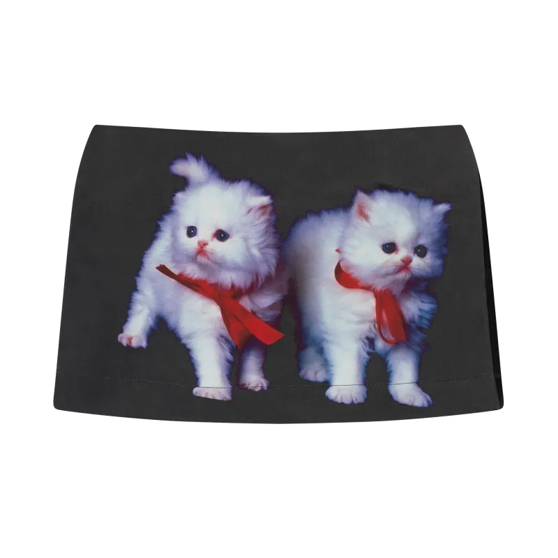 KITTEN MINI SKIRT sold by Ashley Williams