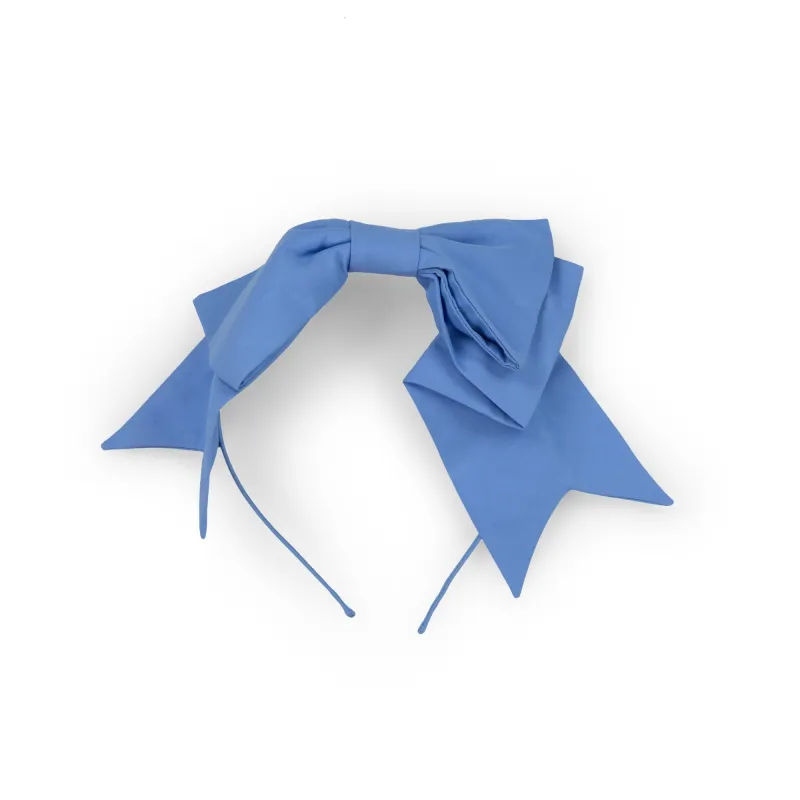 BLUE BOW HAIR BAND sold by Ashley Williams