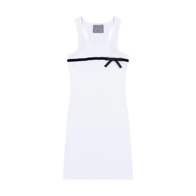 BOW VEST DRESS made by Ashley Williams