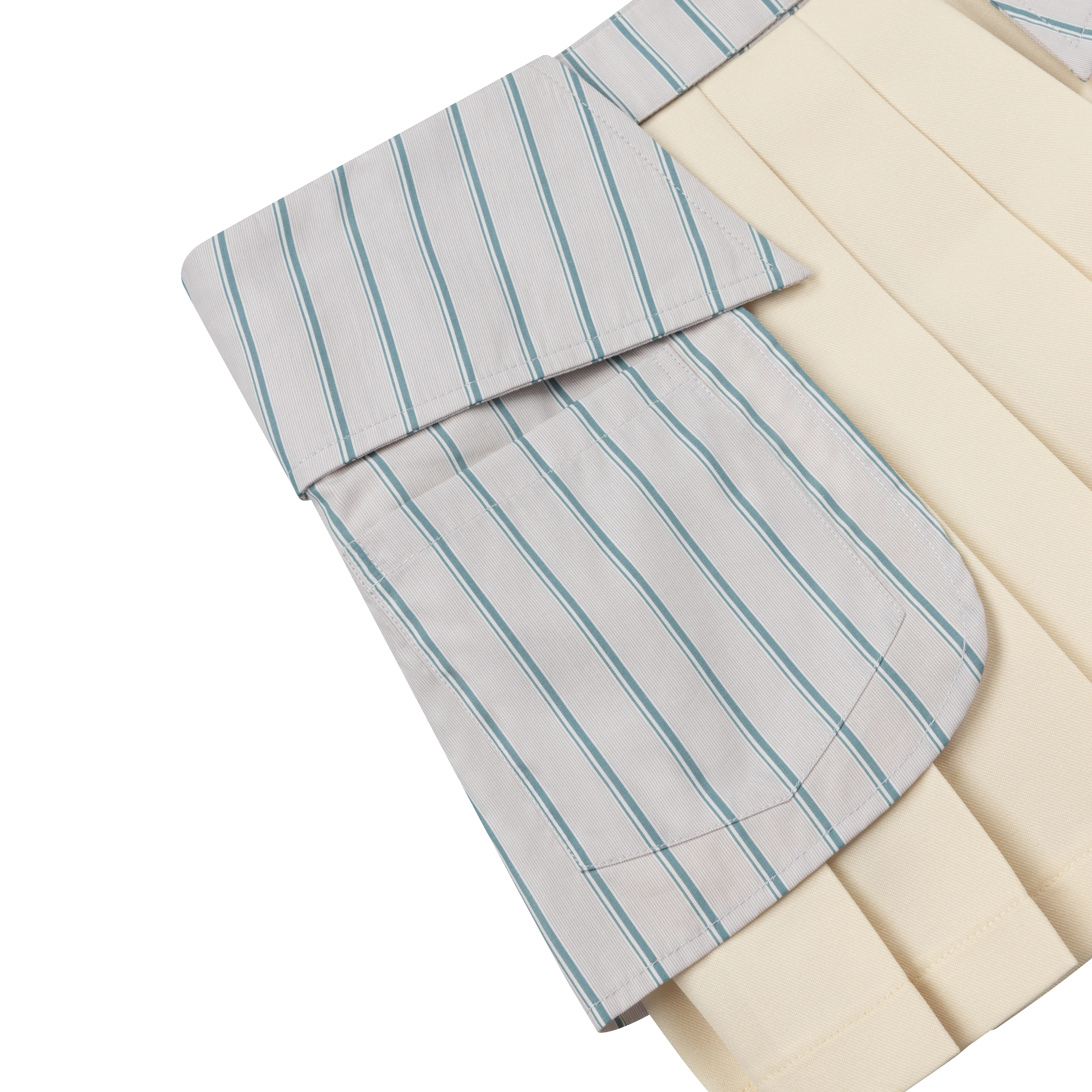 STRIPE COLLAR MINI SKORT sold by Ashley Williams product image thumbnail 5