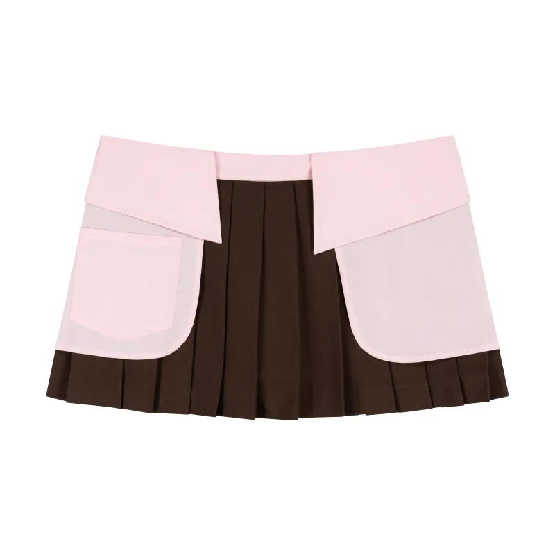 PINK COLLAR MINI SKORT sold by Ashley Williams
