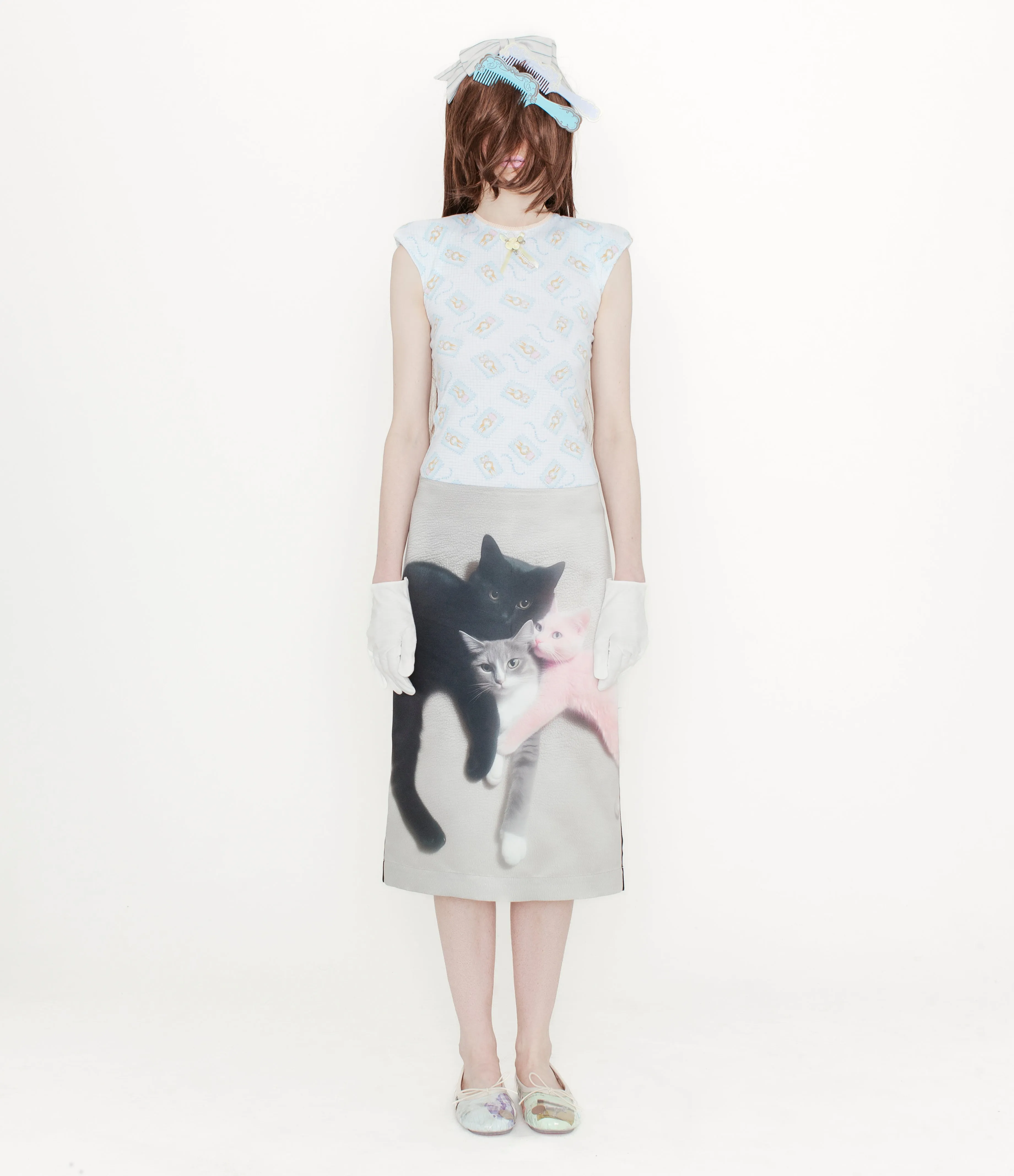 KITTEN TRIO MEDIUM SKIRT sold by Ashley Williams product image thumbnail 2