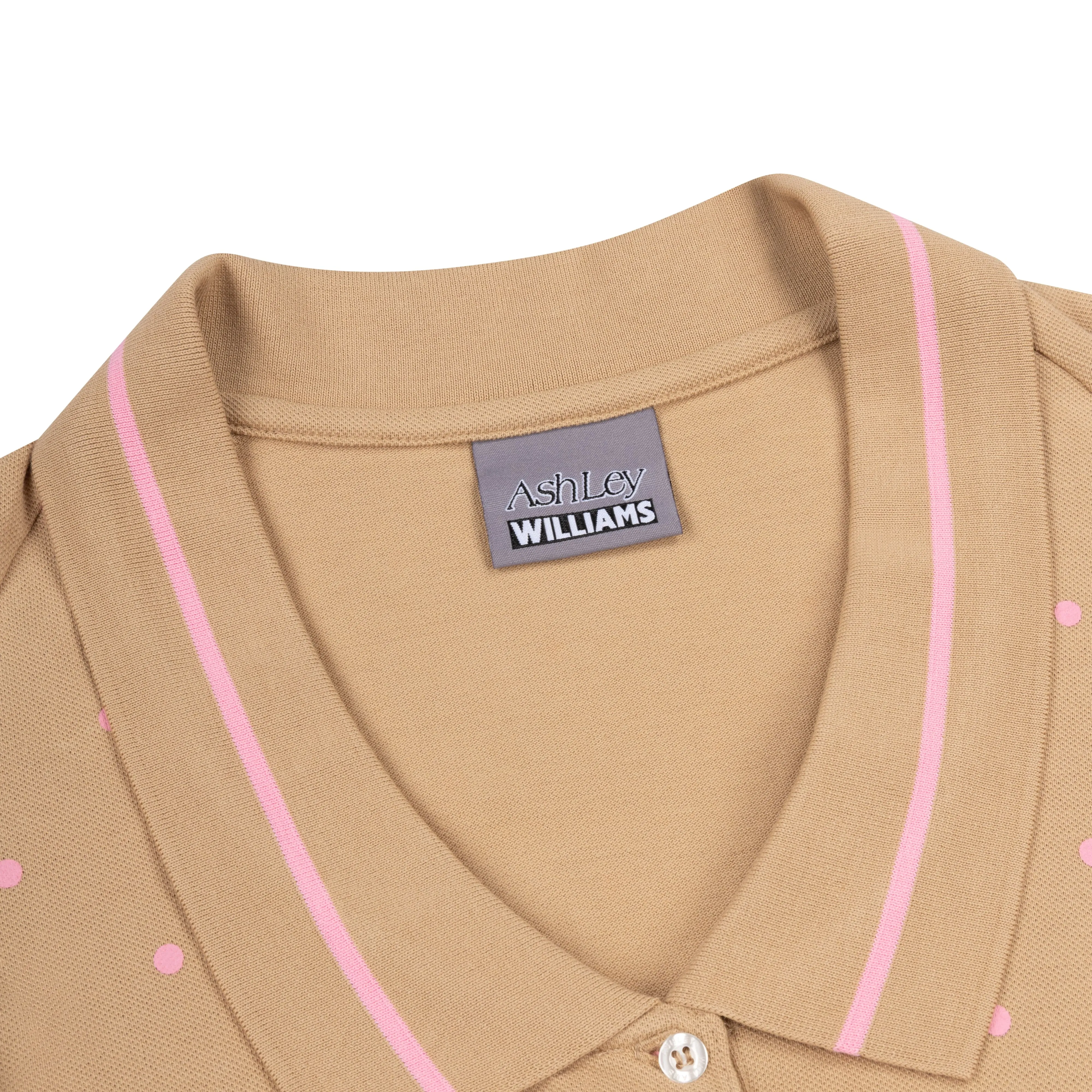 L/S AMELIA DRESS POLKA DOT - PINK sold by Ashley Williams product image thumbnail 3