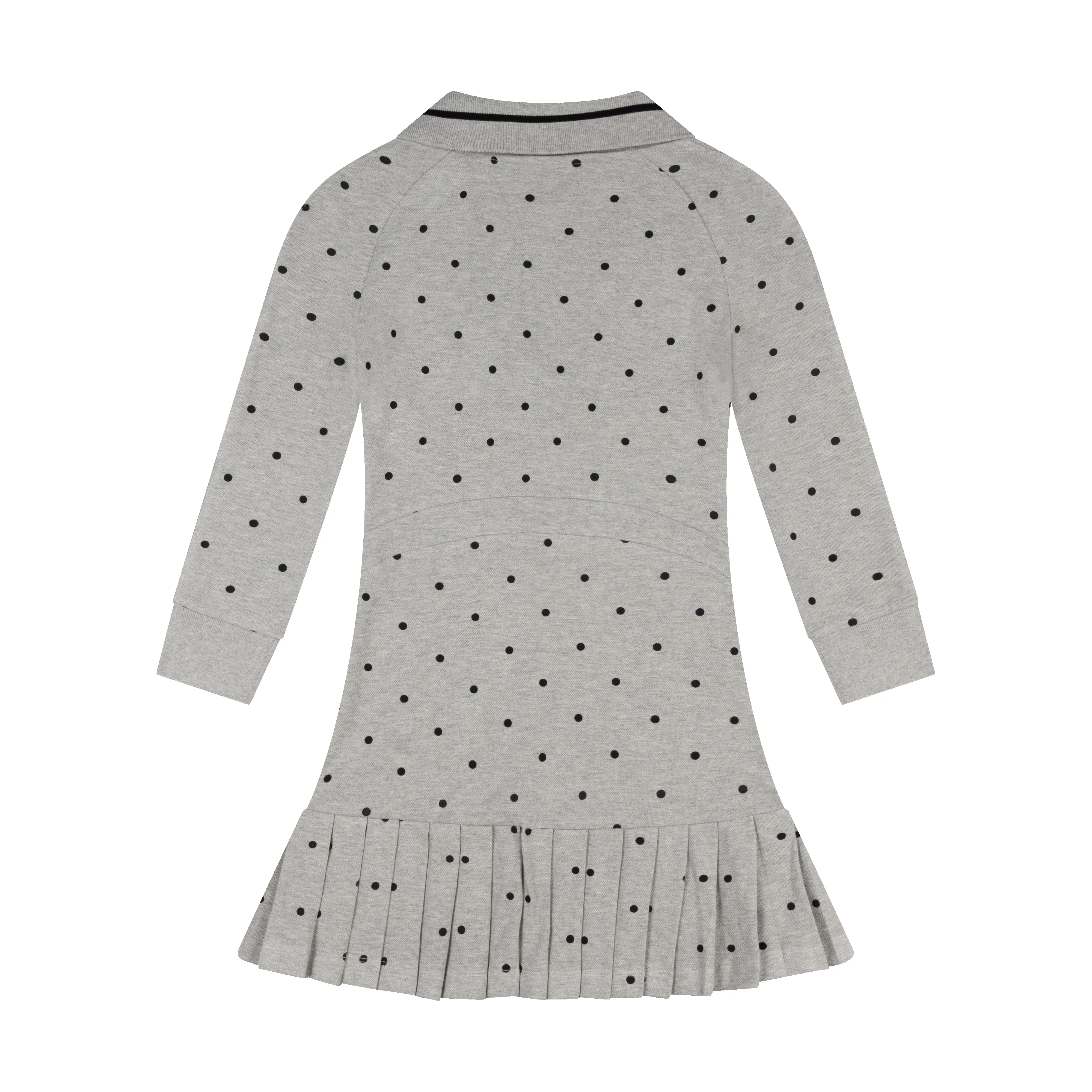 L/S AMELIA DRESS POLKA DOT - GREY, SHORT sold by Ashley Williams product image thumbnail 3
