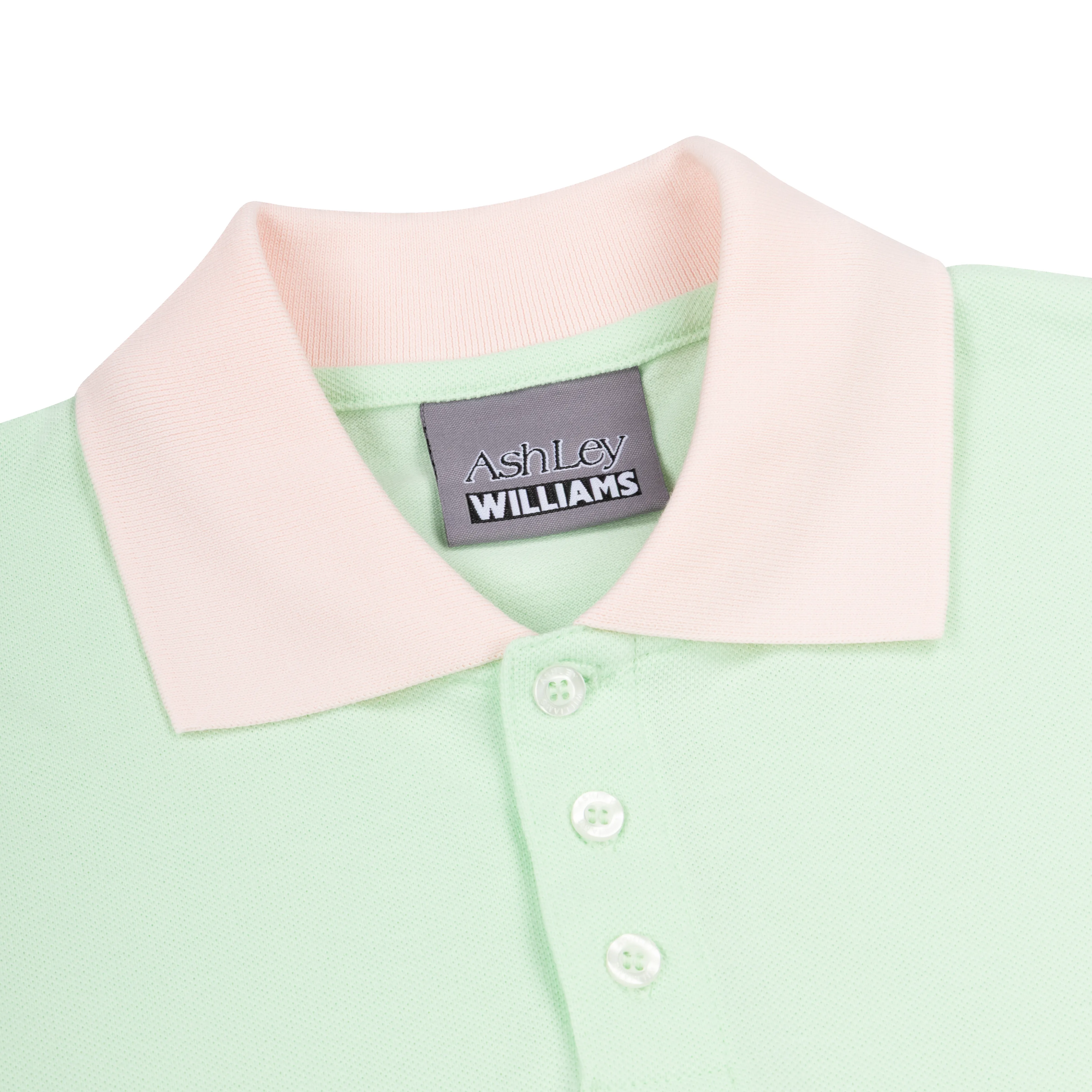 LADY POLO SHIRT - GREEN sold by Ashley Williams product image thumbnail 4
