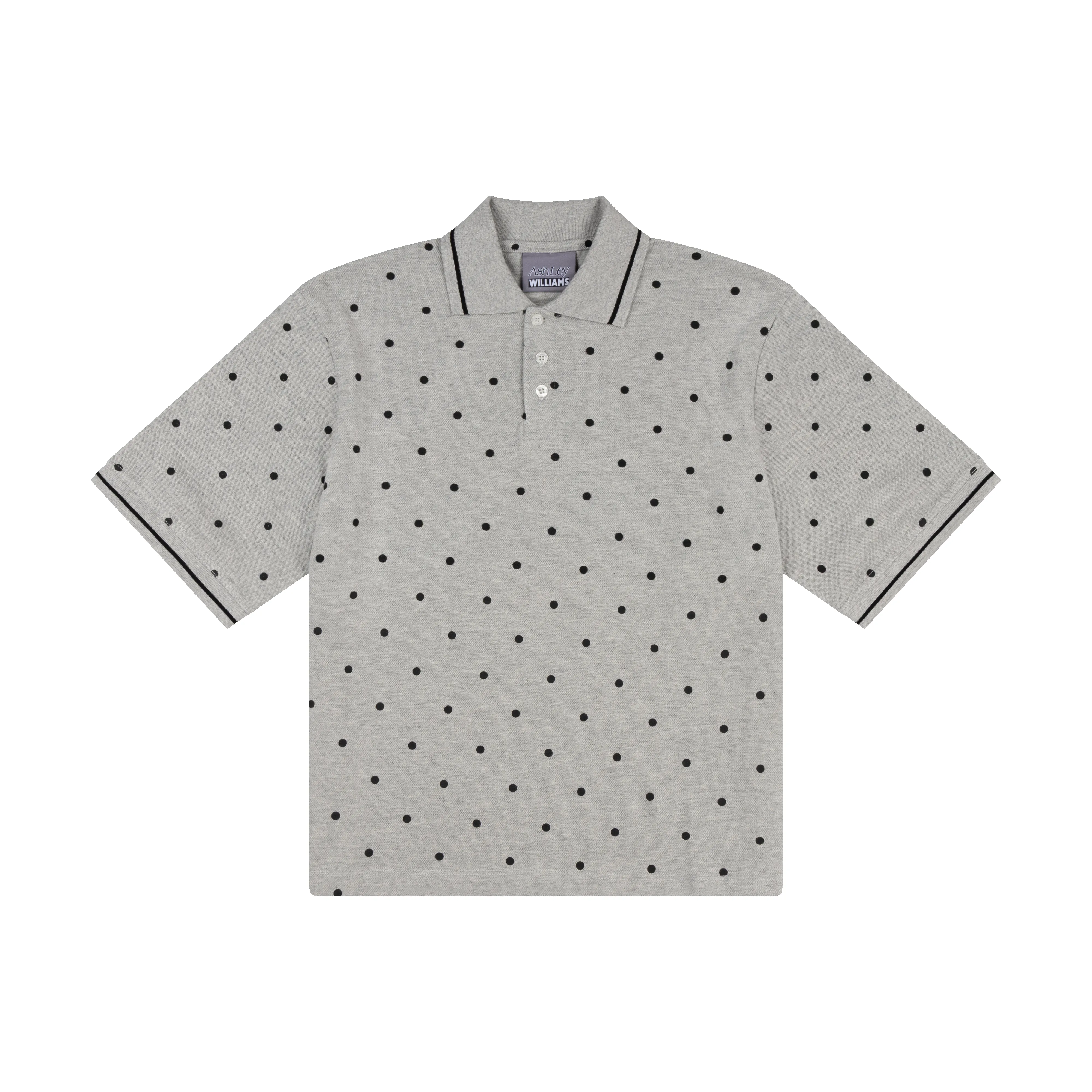 POLKA DOT SHIRT - GREY sold by Ashley Williams