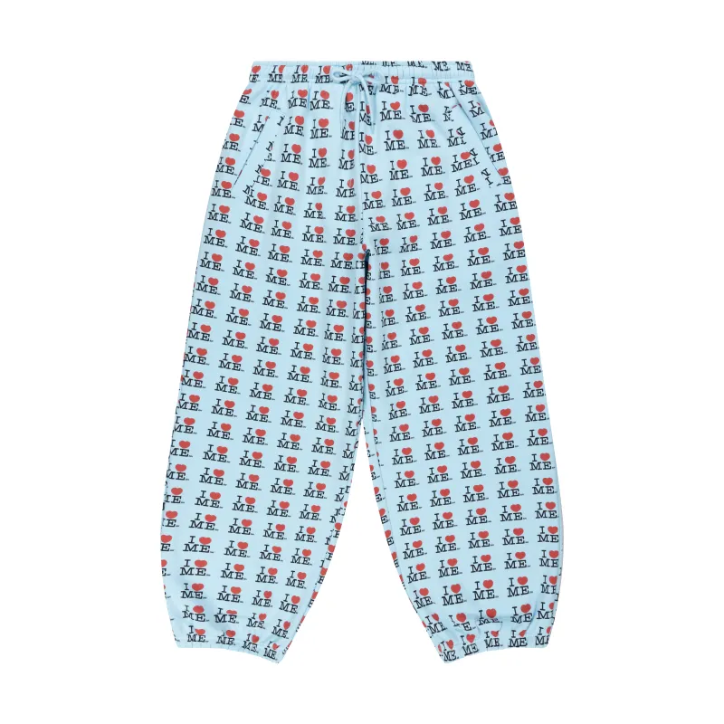 PRE ORDER - BLUE I HEART ME JOGGERS sold by Ashley Williams