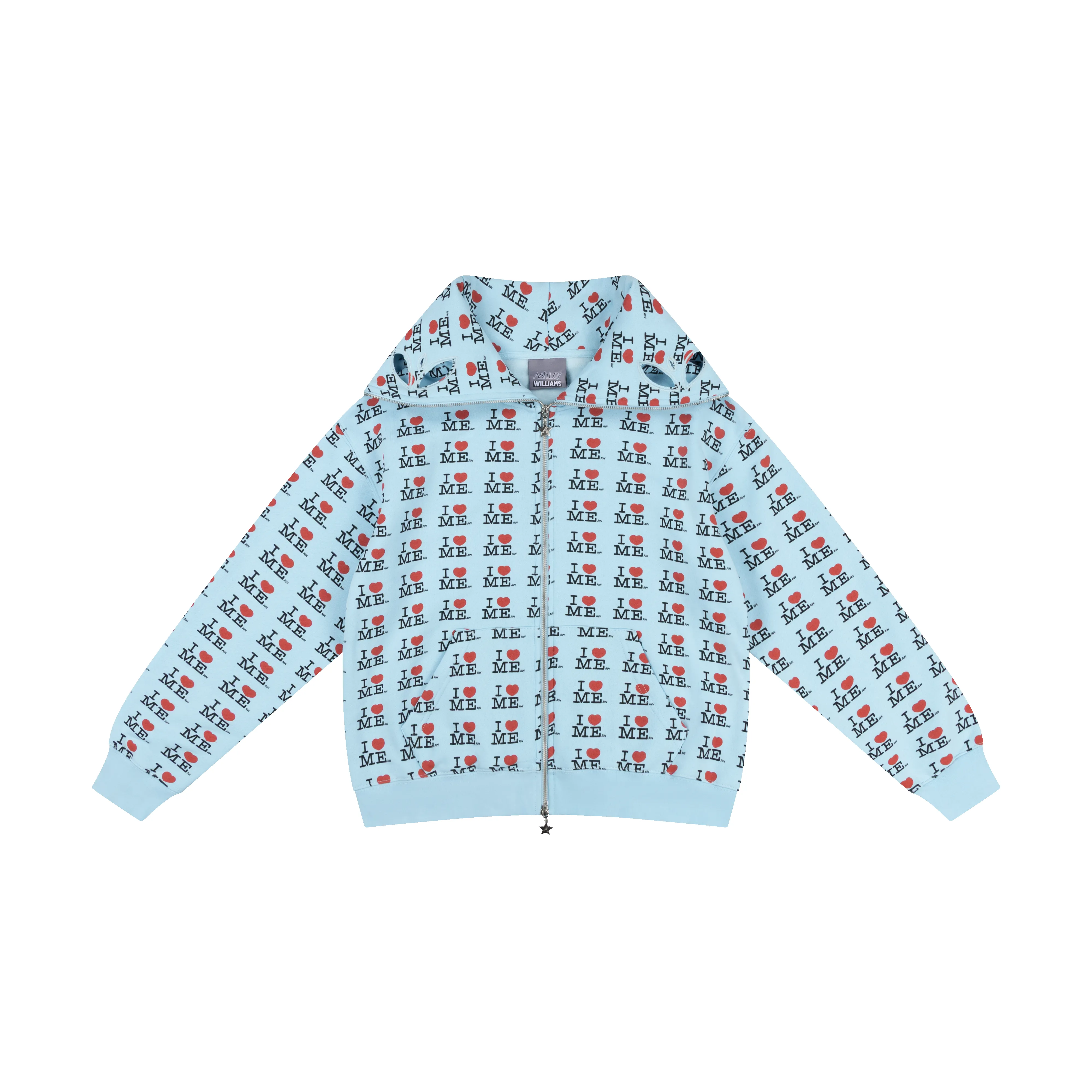 PRE ORDER - BLUE I HEART ME BUTTERFLY HOODIE | Parallel
