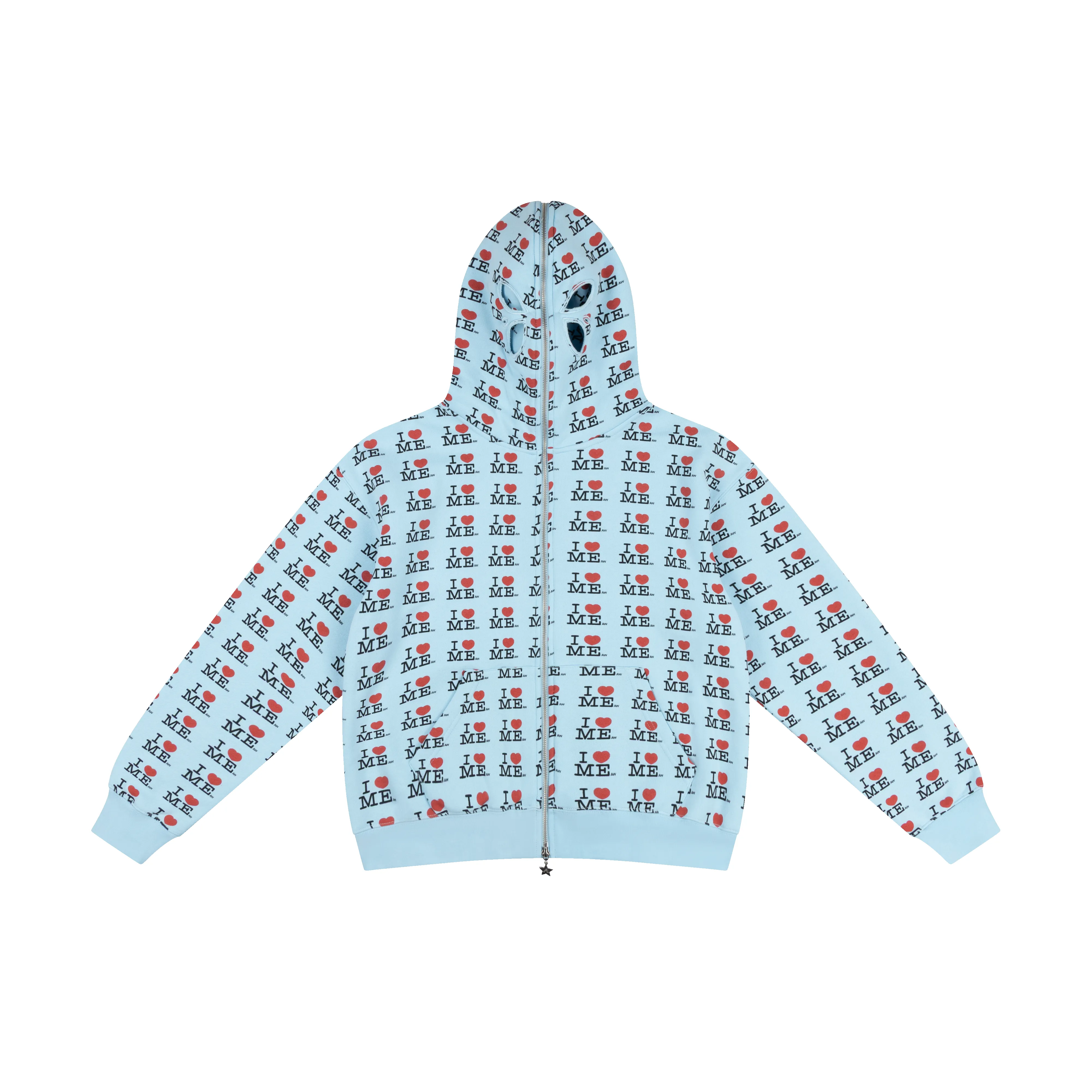 ASHLEY WILLIAMS – ADDICTED Ashley Williams I HEART ME BLUE HOODIE