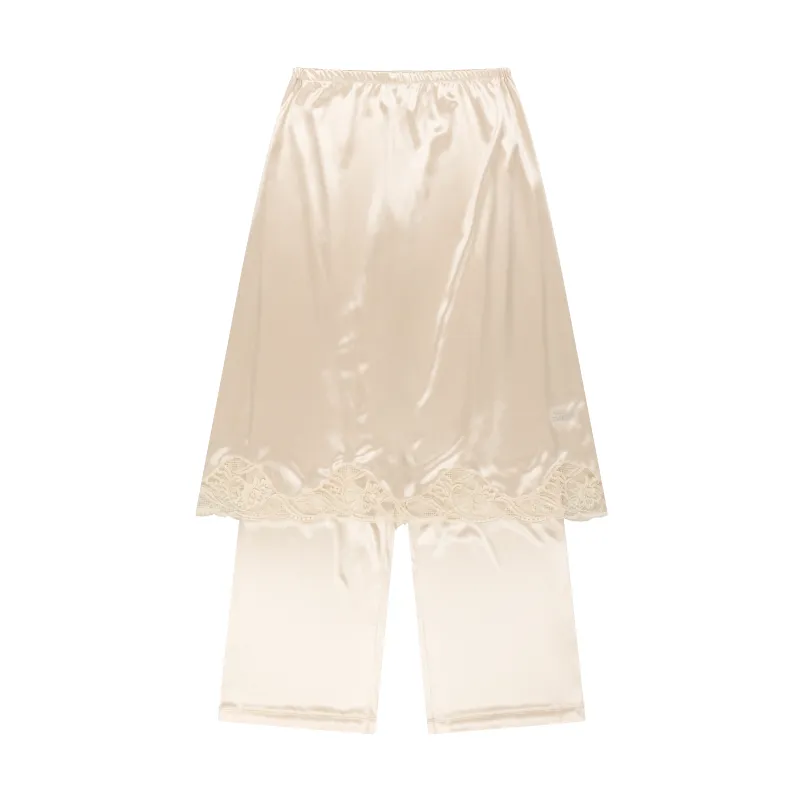 BEIGE LINGERIE TROUSERS sold by Ashley Williams
