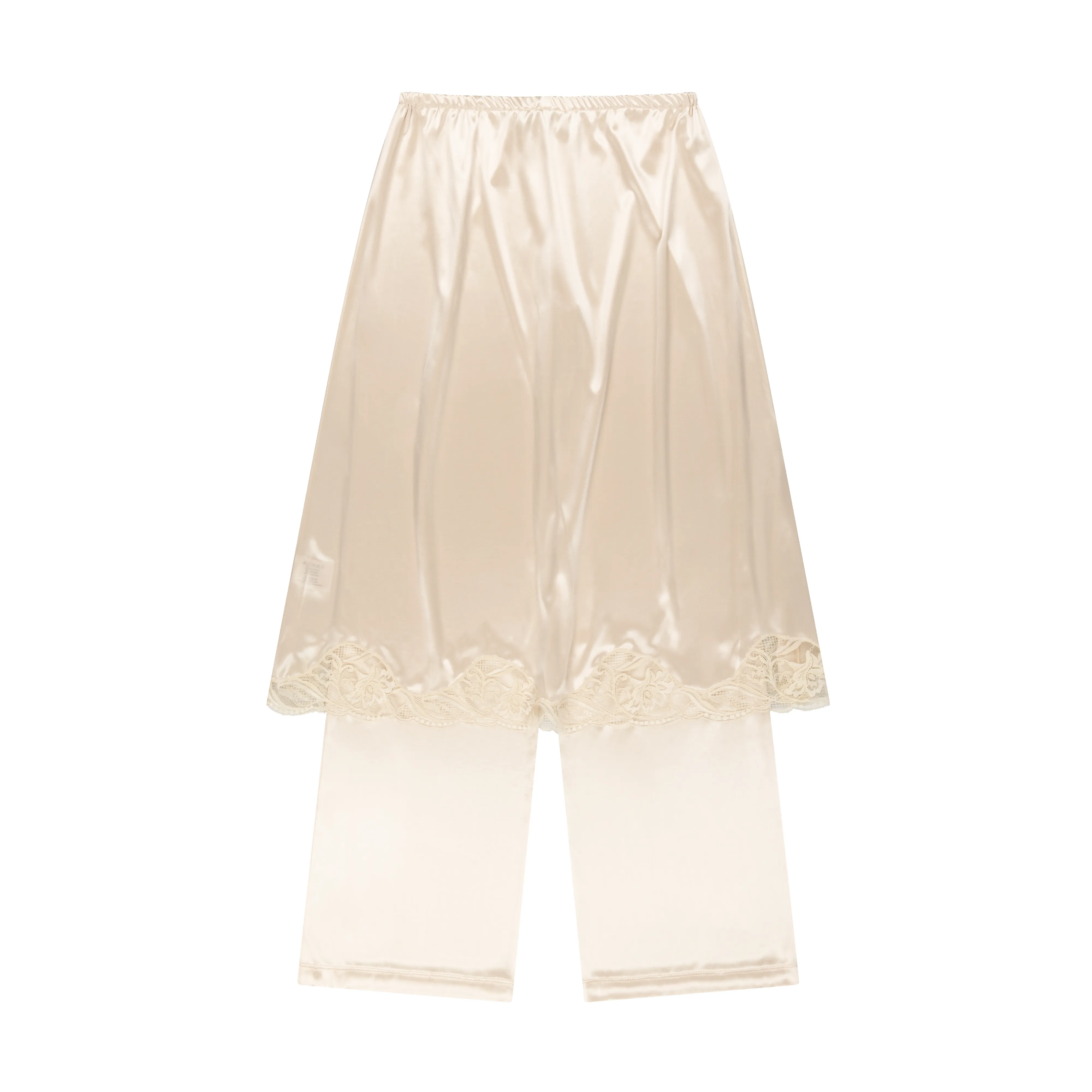 BEIGE LINGERIE TROUSERS sold by Ashley Williams product image thumbnail 3