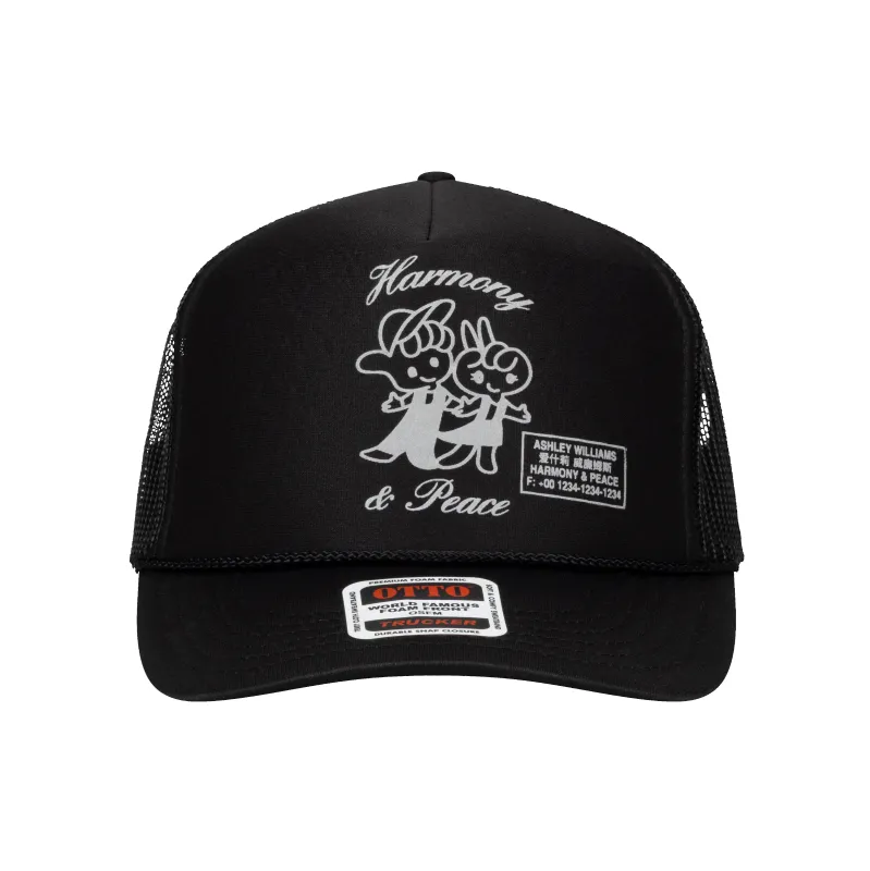 HARMONY & PEACE CAP - BLACK sold by Ashley Williams