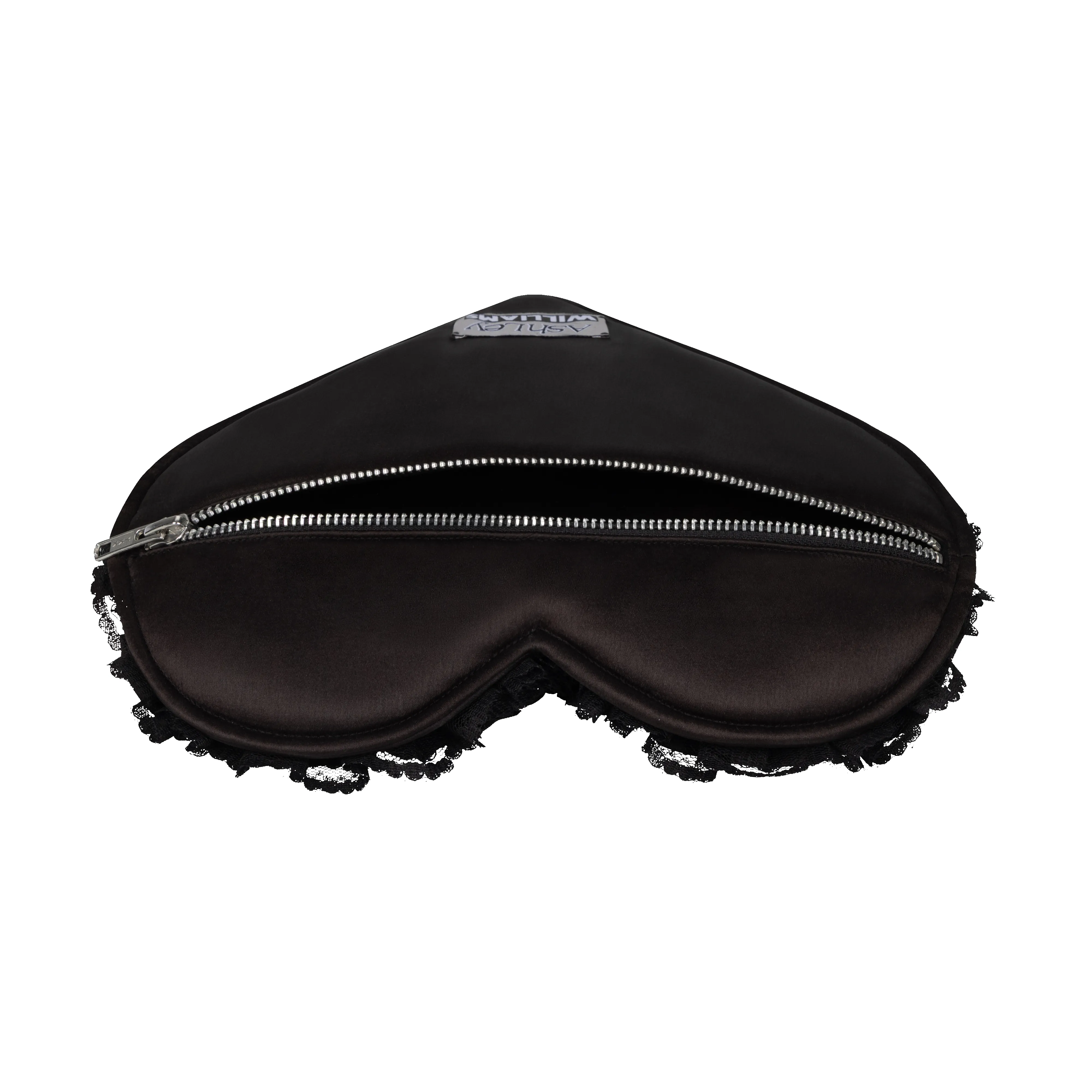 BOW HEART CLUTCH BAG - BLACK sold by Ashley Williams product image thumbnail 4