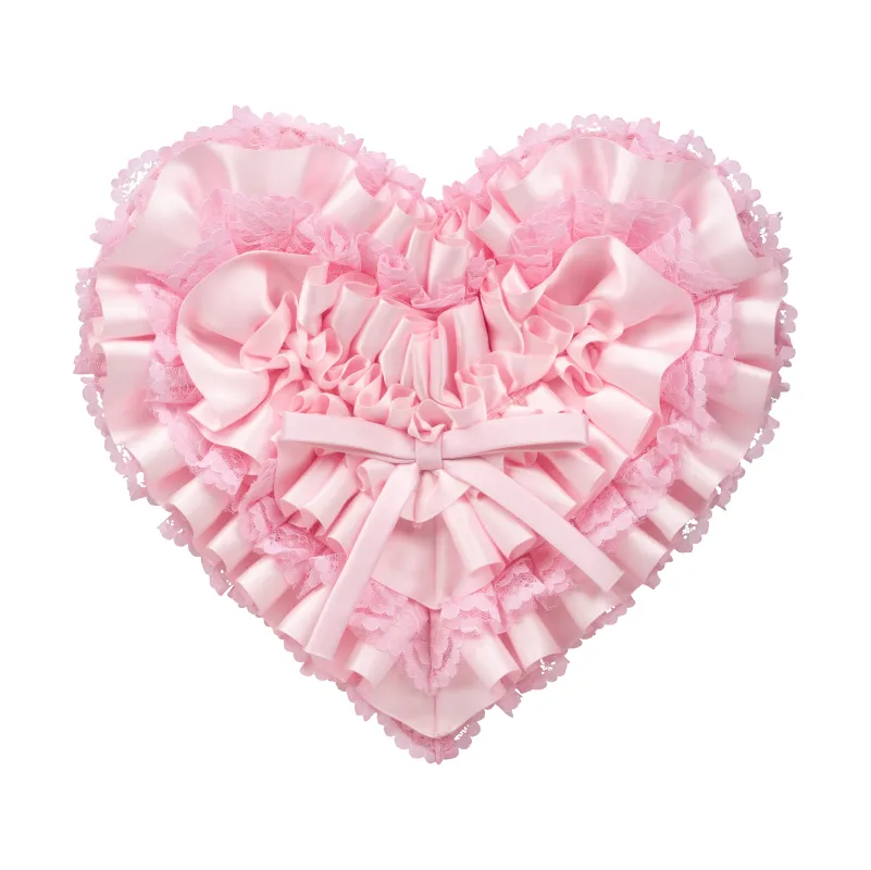 BOW HEART CLUTCH BAG - PINK sold by Ashley Williams