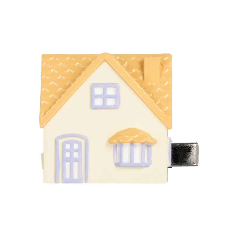 DOLL HOUSE HAIR CLIP - ORANGE sold by Ashley Williams