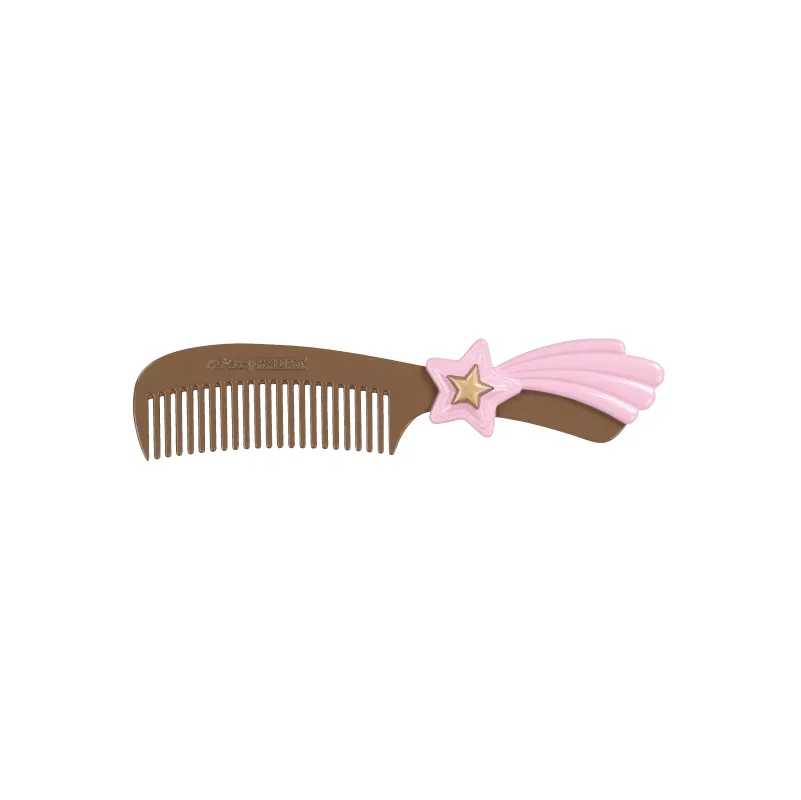 STAR  COMB HAIR CLIP - PINK sold by Ashley Williams