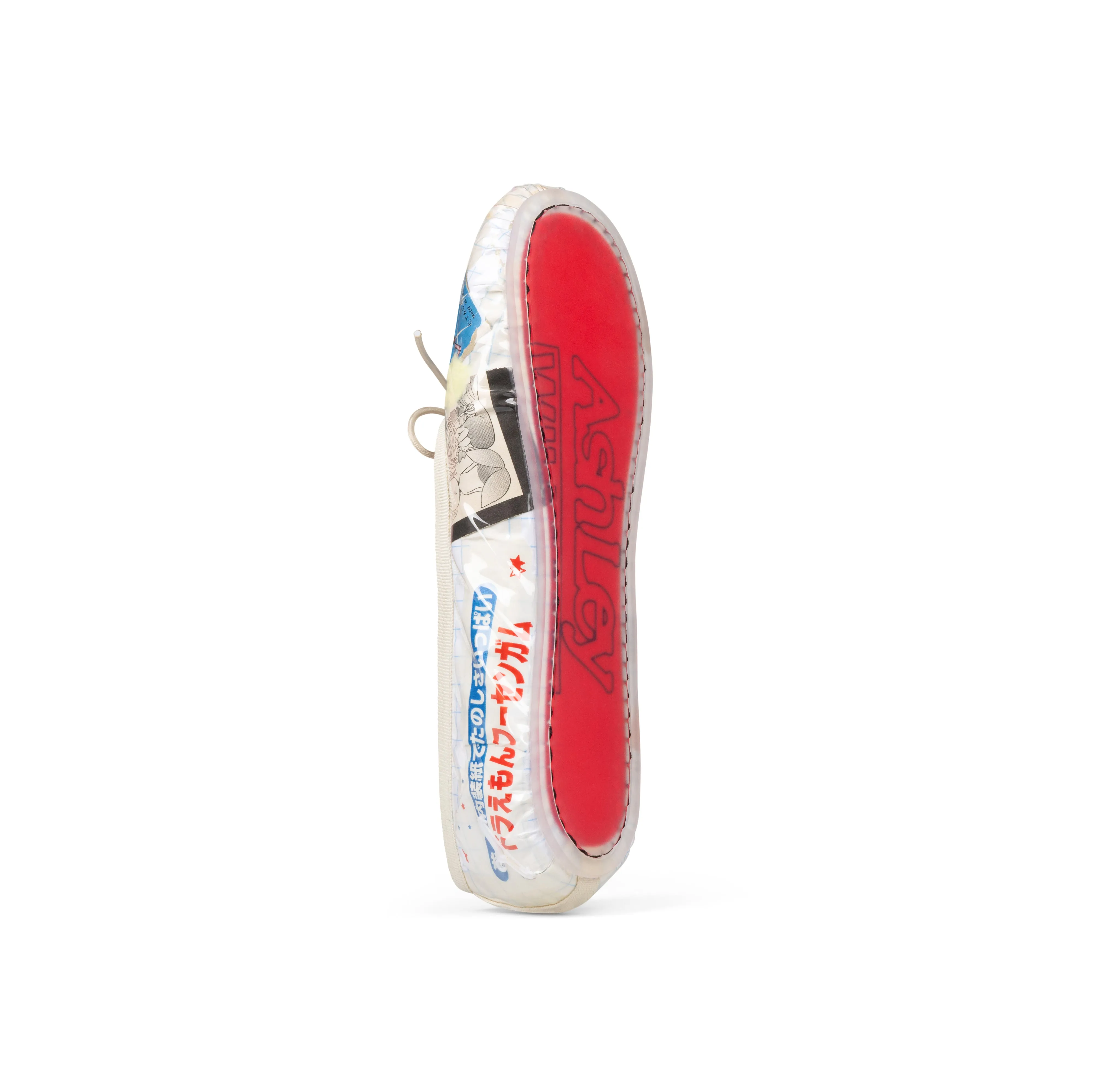 BLUE GRID TRASH MELODY FLATS sold by Ashley Williams product image thumbnail 5