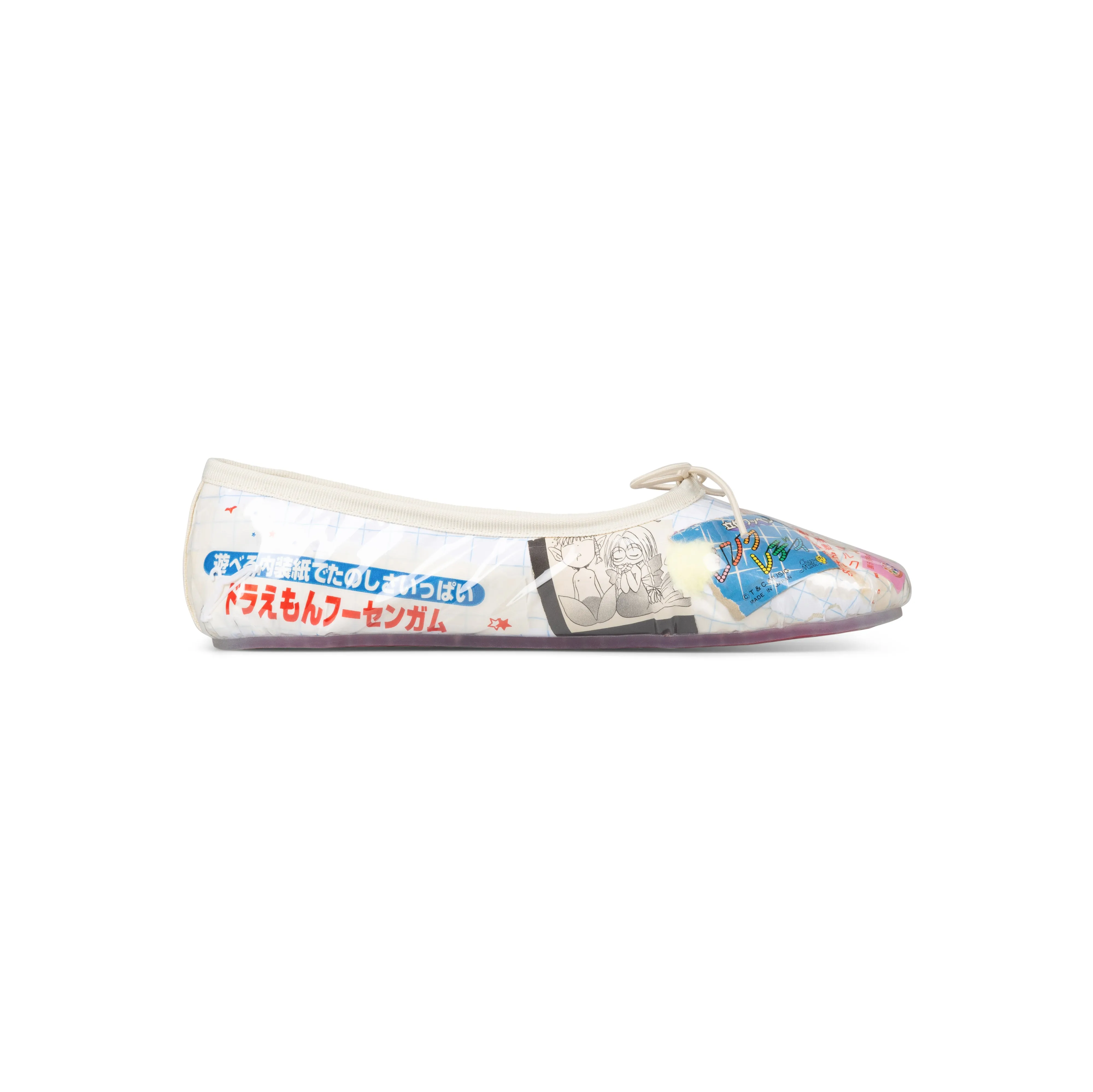 BLUE GRID TRASH MELODY FLATS sold by Ashley Williams product image thumbnail 3