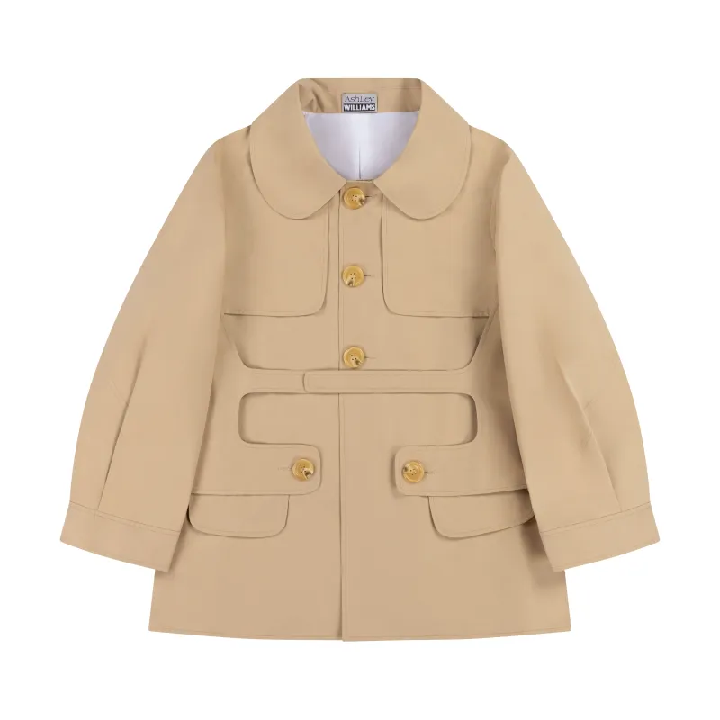 POSTCARD COAT made by Ashley Williams