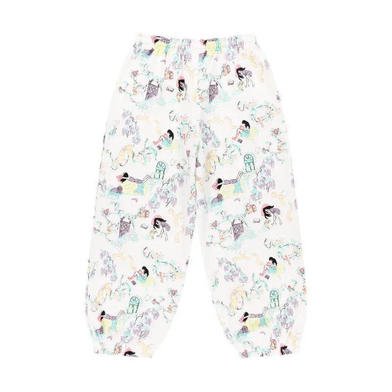 WHITE DAY IN THE LIFE JOGGERS made by Ashley Williams