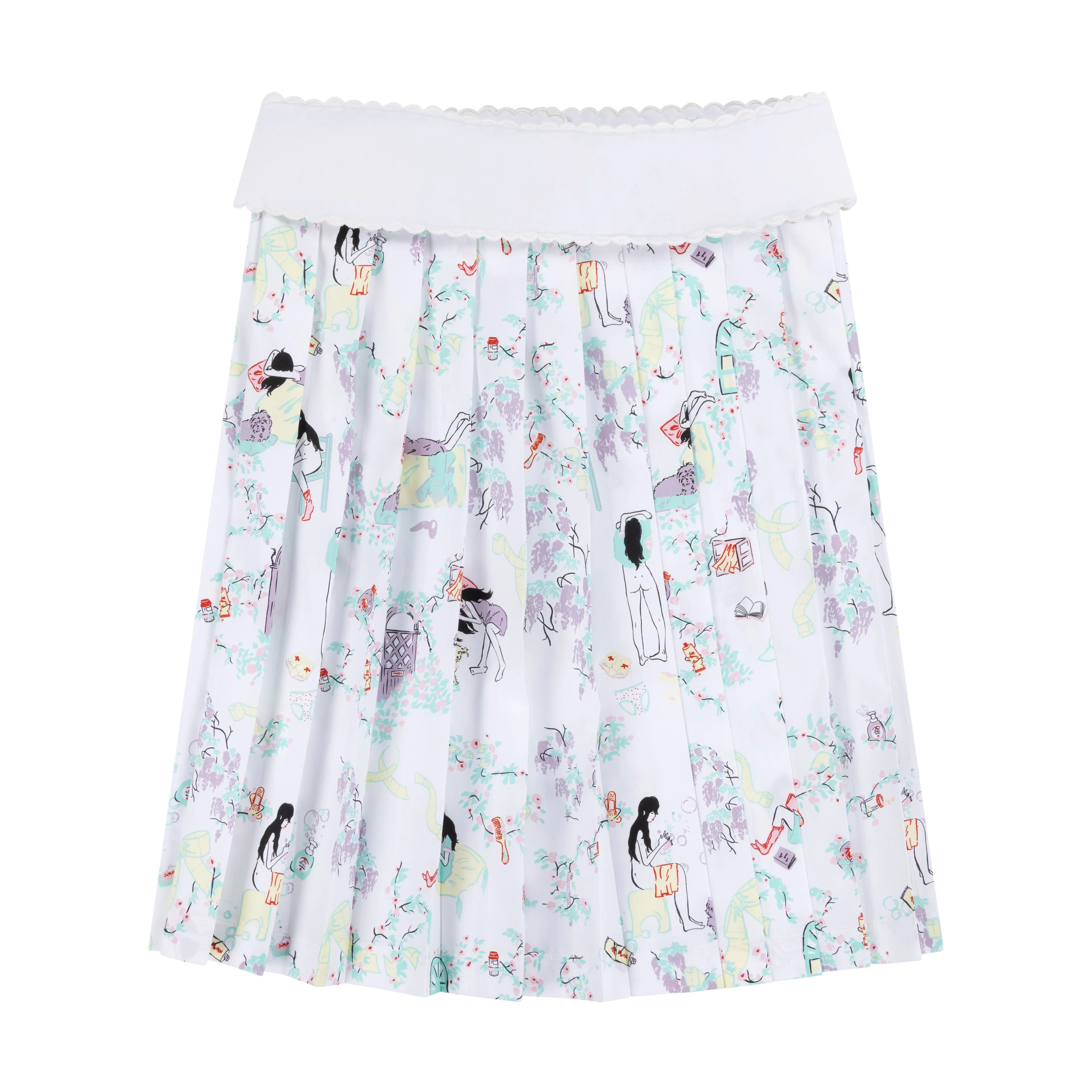 DAY IN THE LIFE PLEATED SKIRT WITH BELT sold by Ashley Williams product image thumbnail 3